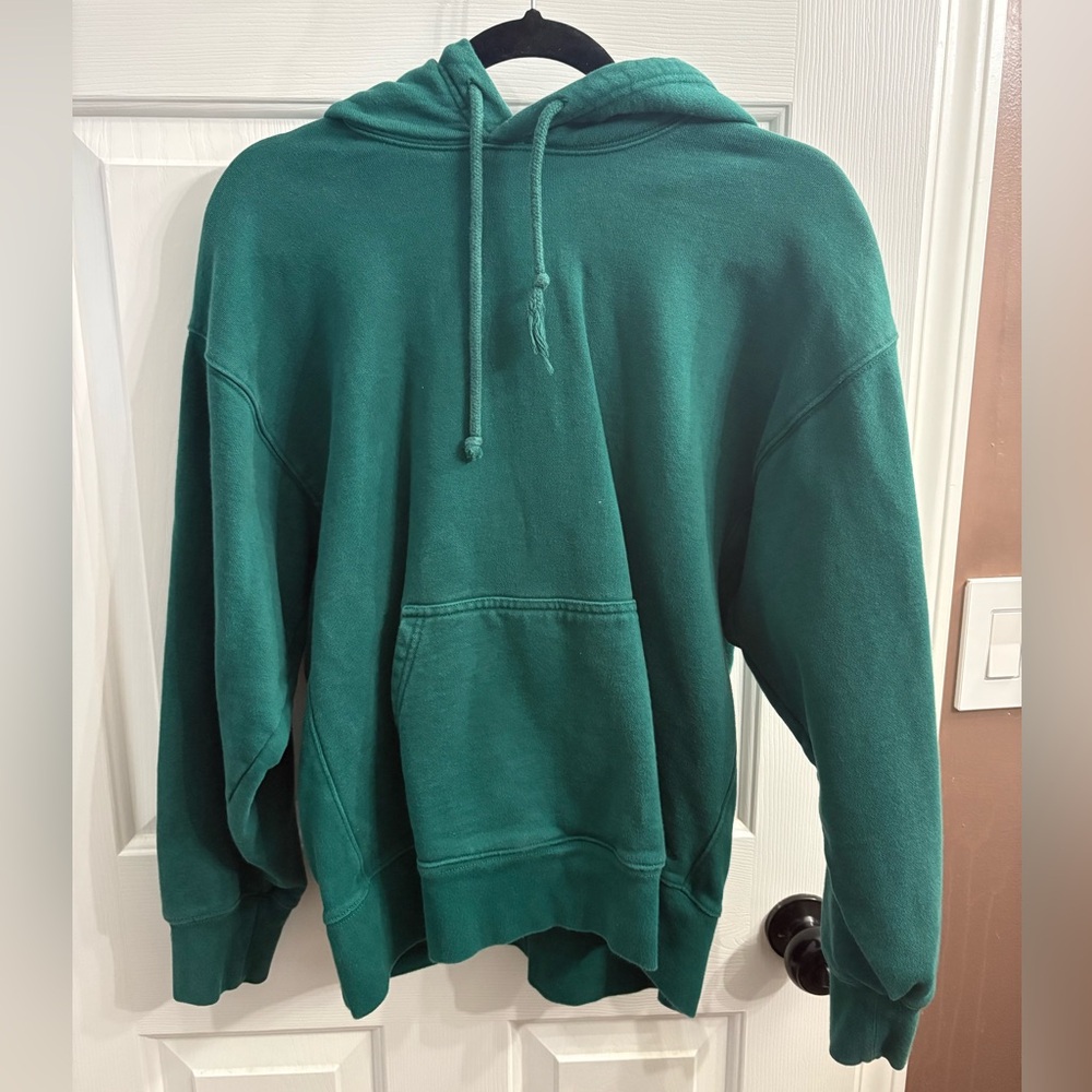 TNA aritzia Teal Sweatfleece Hoodie